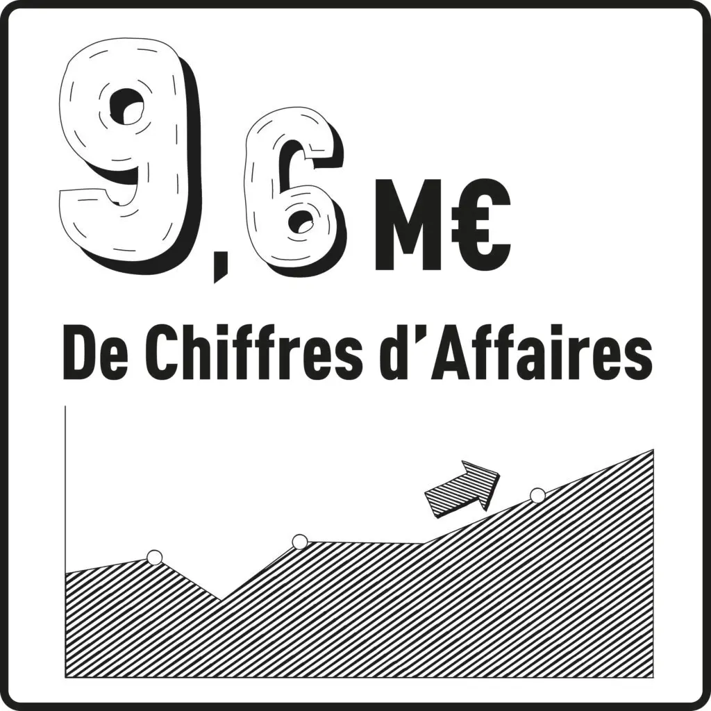 Qui Sommes-Nous ! 9,6M€ de chiffres d'affaires