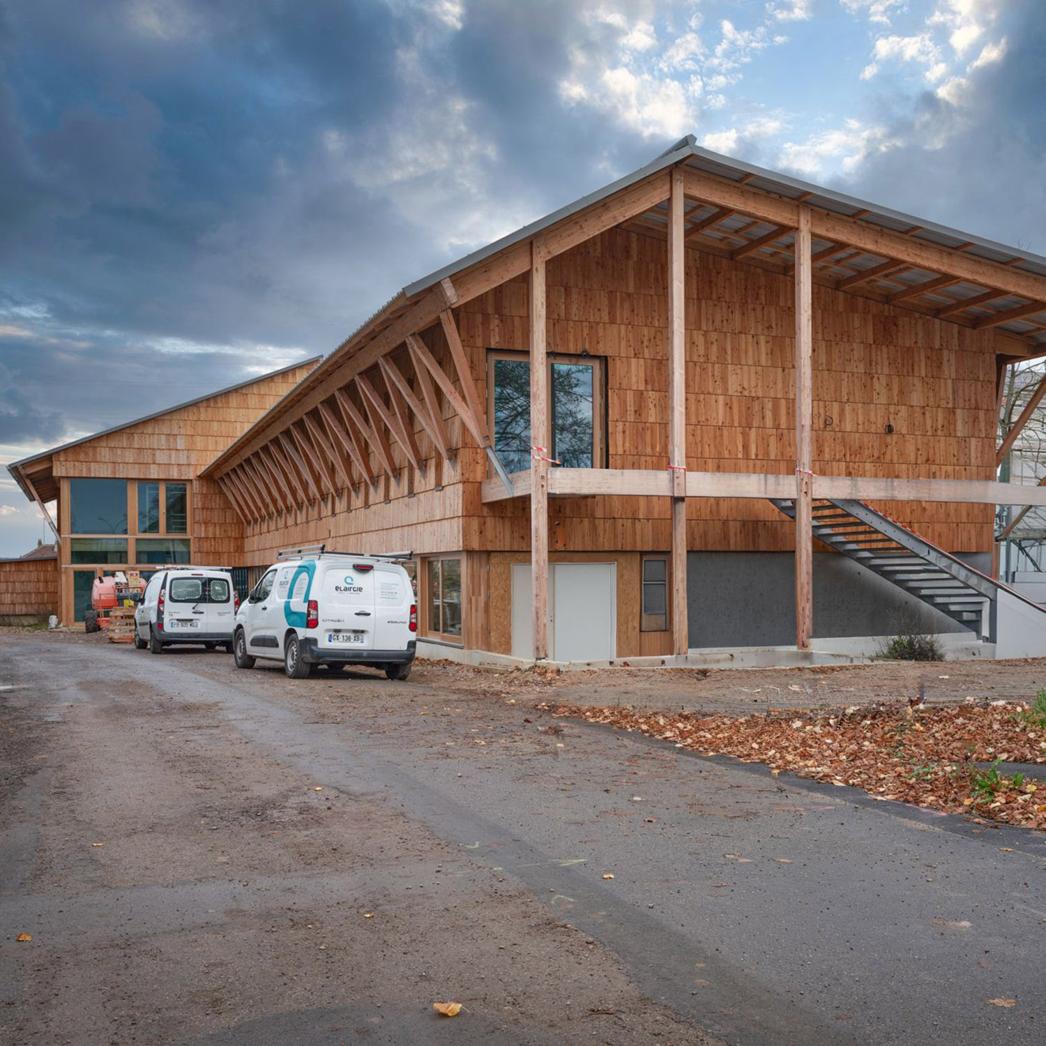 Construction d'une école à Argentan alencon 4